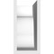 Ekena Millwork Standard Carmel Architectural Grade PVC Rafter Tail, 4"W X 8"H X 16"L RFTP04X08X16CAR - alternate 2
